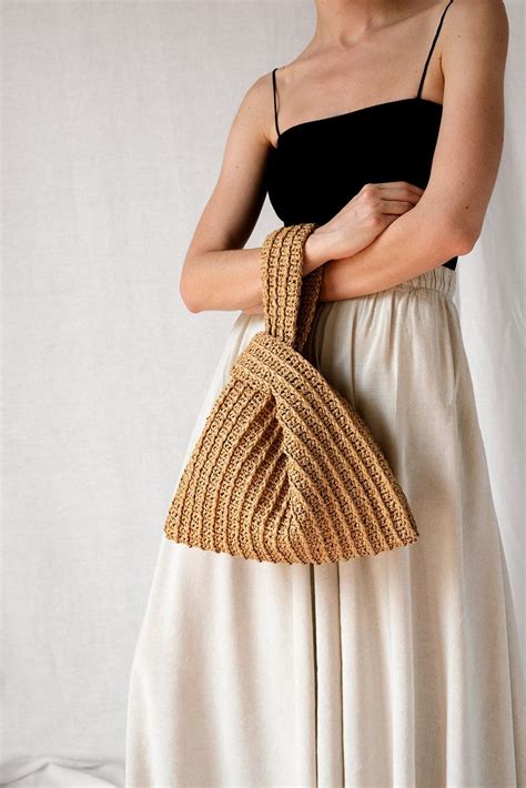 ysl crochet bags|crochet raffia summer bag pattern.